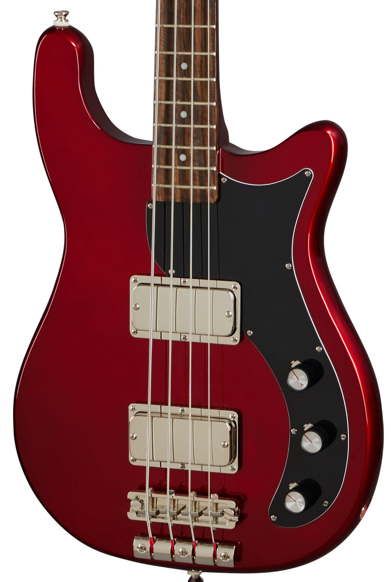 Epiphone Embassy Bass Guitar Sparkling Burgundy with Bag