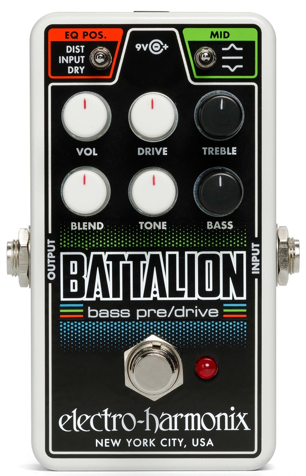 Electro Harmonix Battalion Nano Bass Preamp OD Pedal