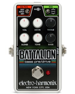 Electro Harmonix Battalion Nano Bass Preamp OD Pedal