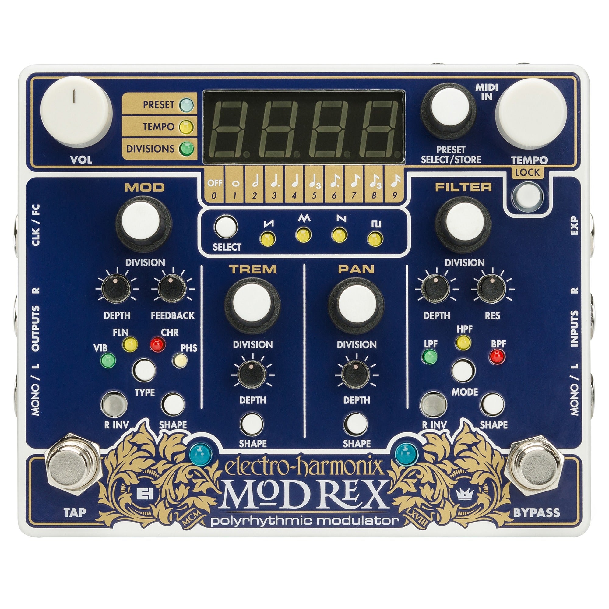 Electro Harmonix Mod Rex Polyrhythmic Modulator