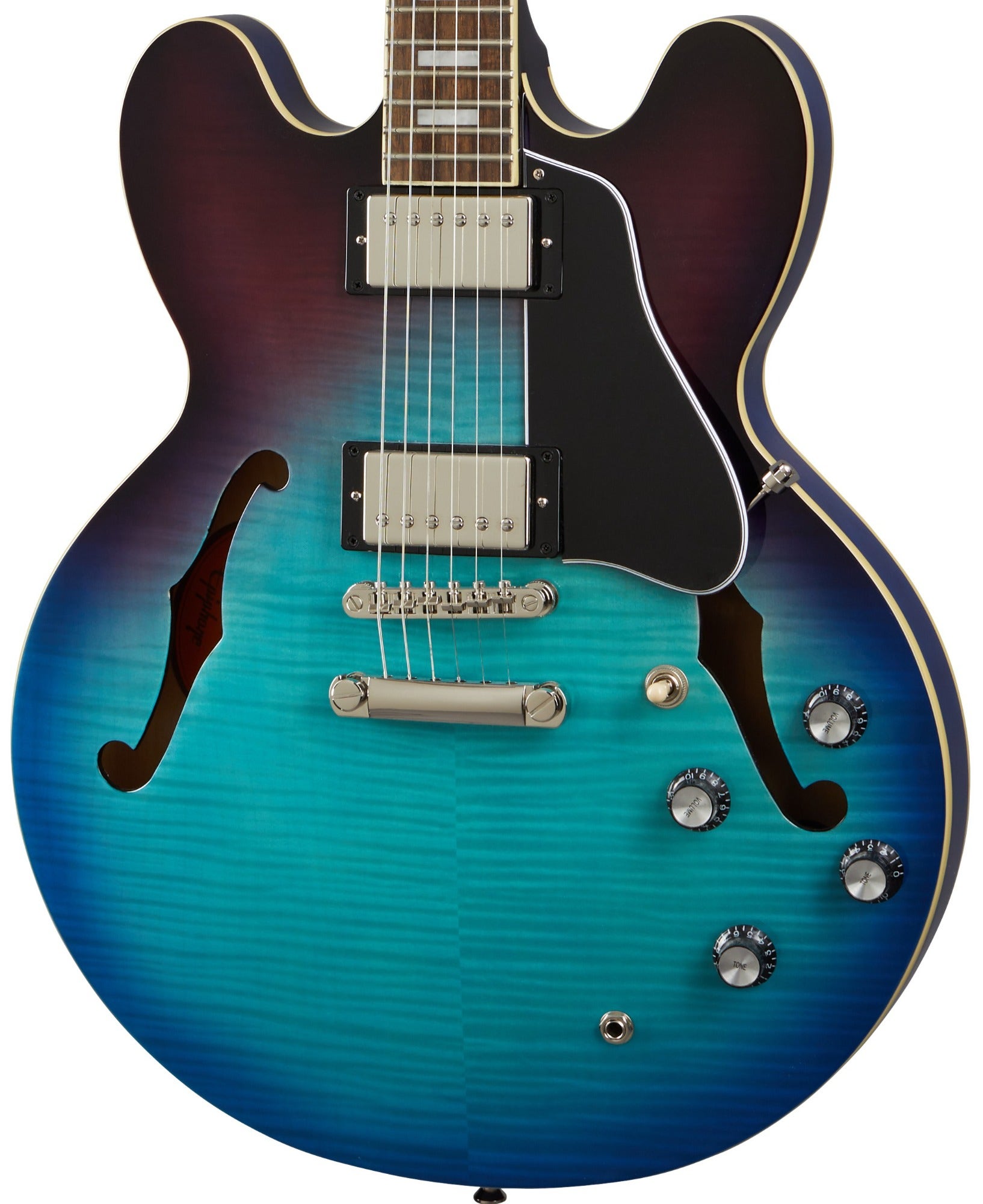 Epiphone ES-335 Figured Top Guitar Blueberry Burst with Bag