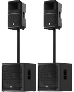 Electro Voice EVIVA 12P 118P Powered PA Bundle
