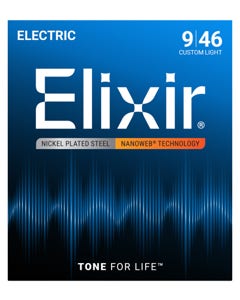 Elixir 12052 NanoWeb Electric Guitar Strings