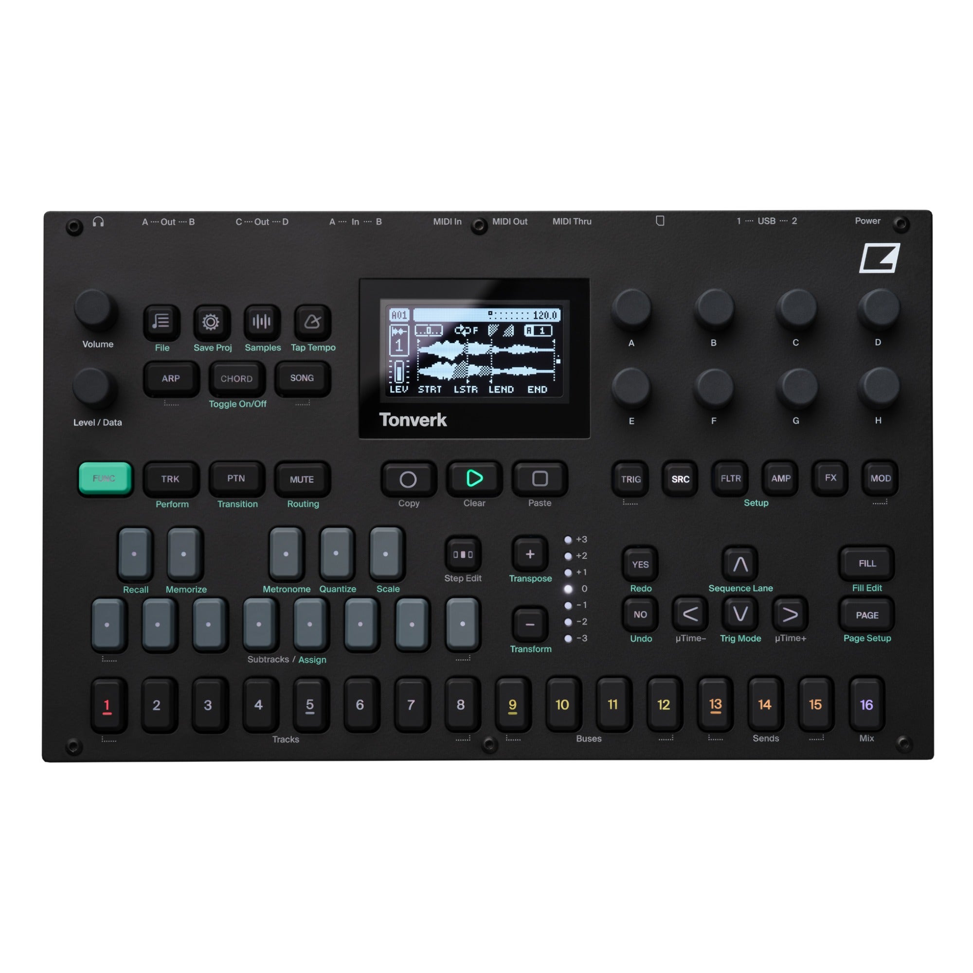 Elektron Tonverk Polyphonic Multisampler & Audio Processor          