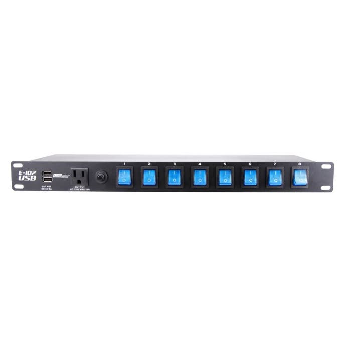 Eliminator E107 USB Rack Mount Power Supply