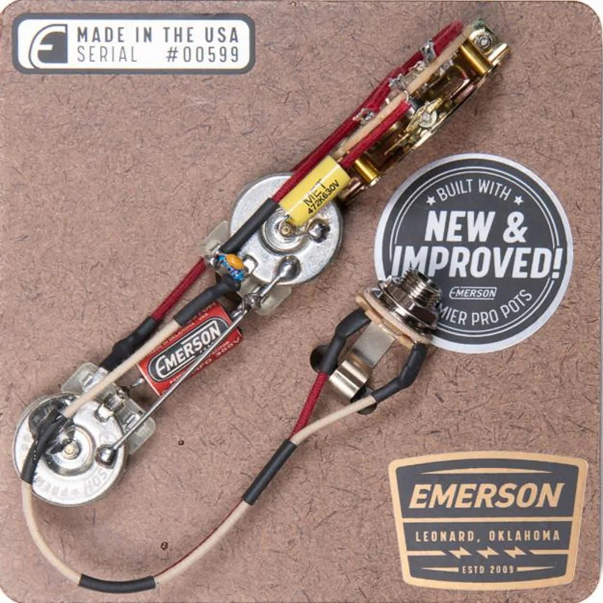 Emerson Esquire Prewired Guitar Pickup Kit
