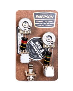 Emerson Les Paul Prewired Kit Long Shaft Push Pull
