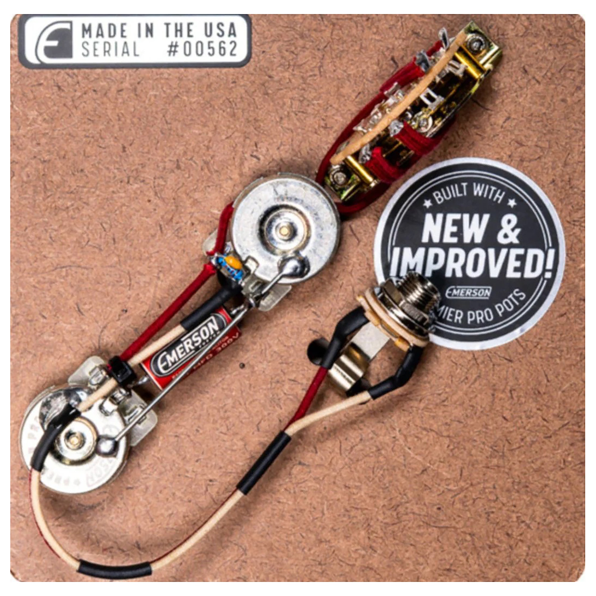 Emerson Custom Telecaster 3-Way Prewired Kit