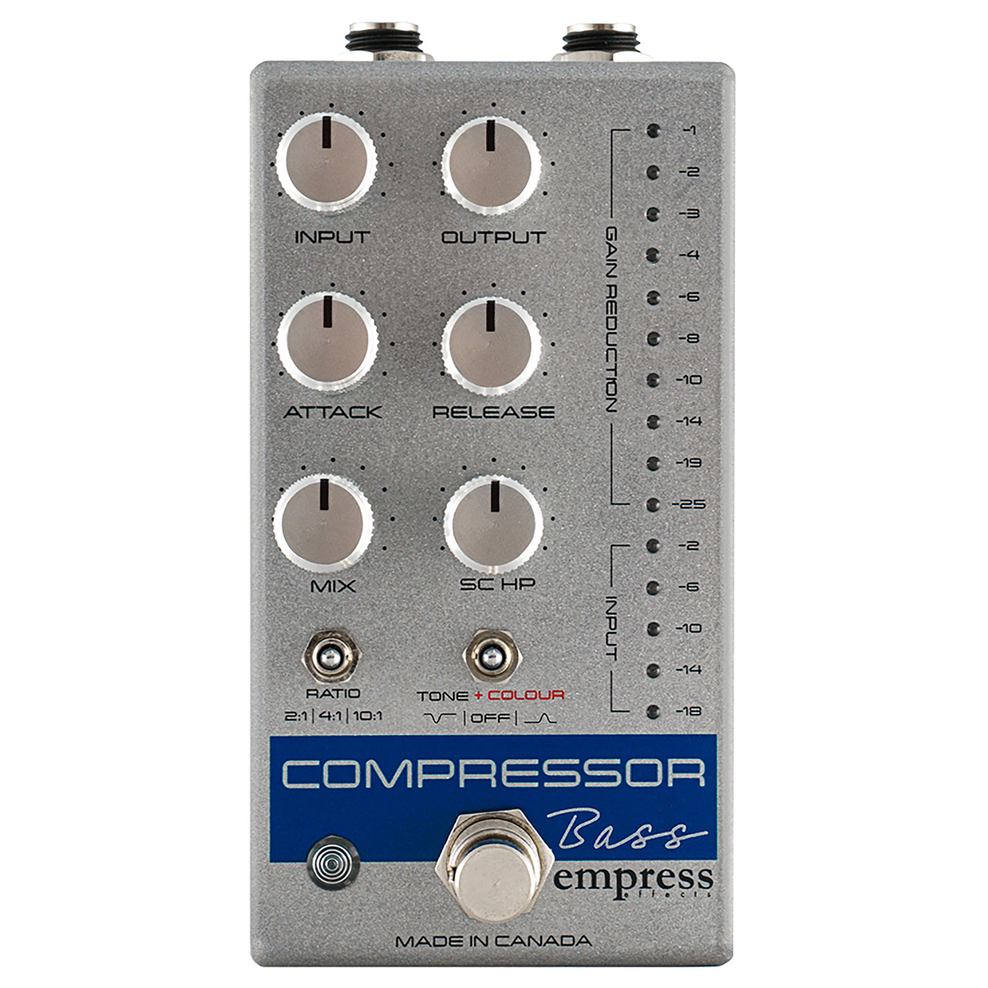 Empress Bass Compressor Pedal Silver