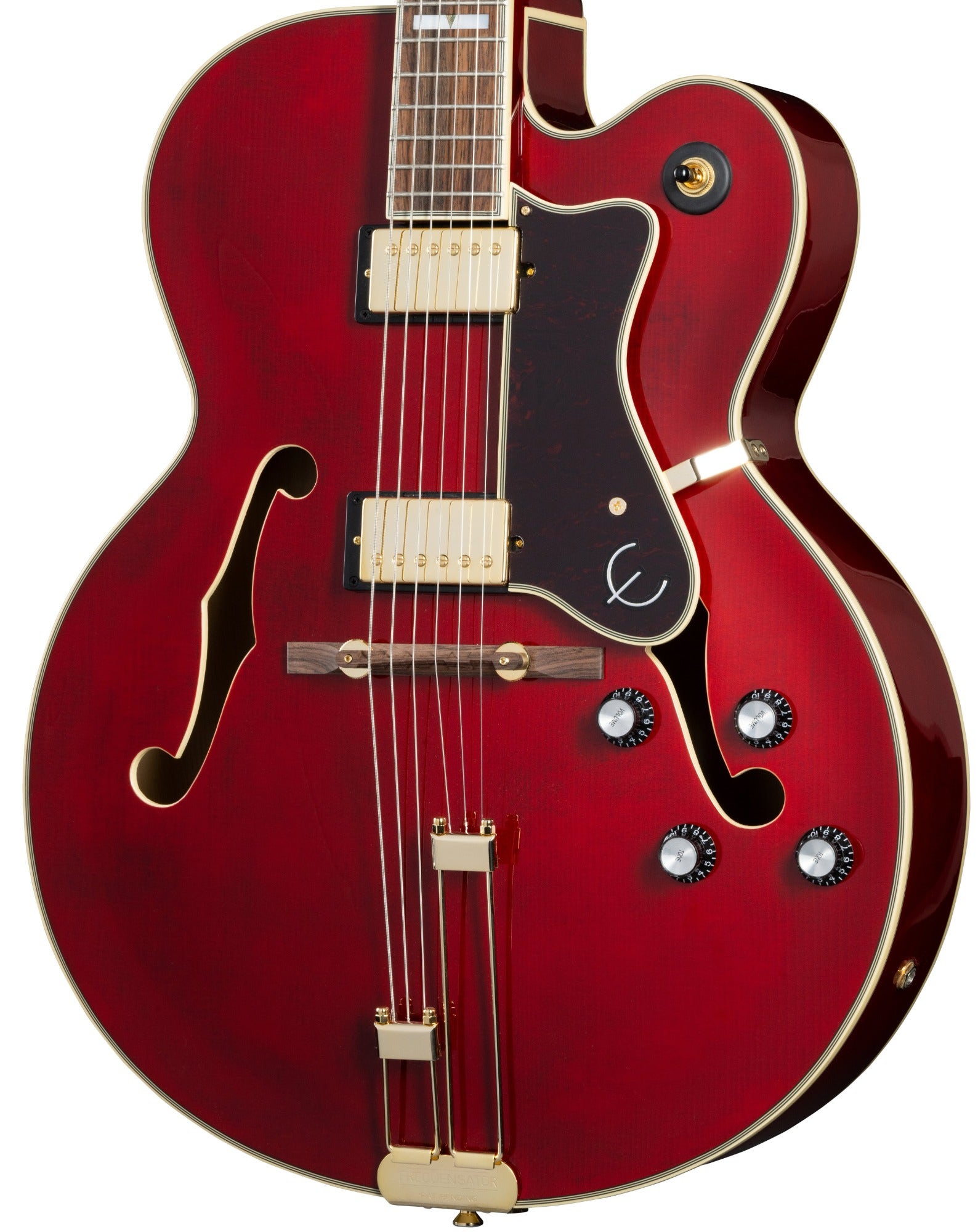 Epiphone Broadway Hollowbody Guitar Wine Red with Bag