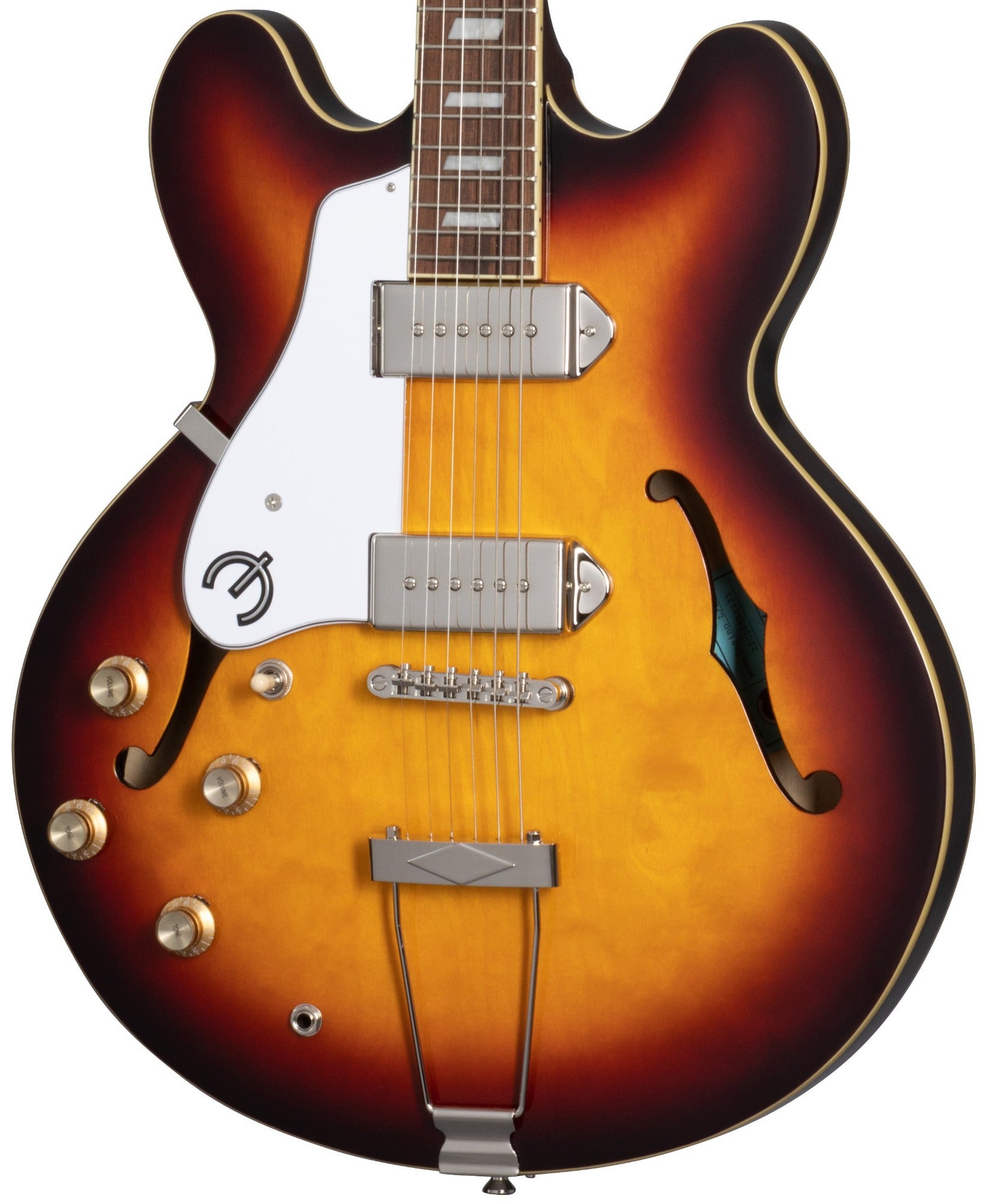 Epiphone Casino Archtop Hollow Body Left-Handed Guitar with Bag