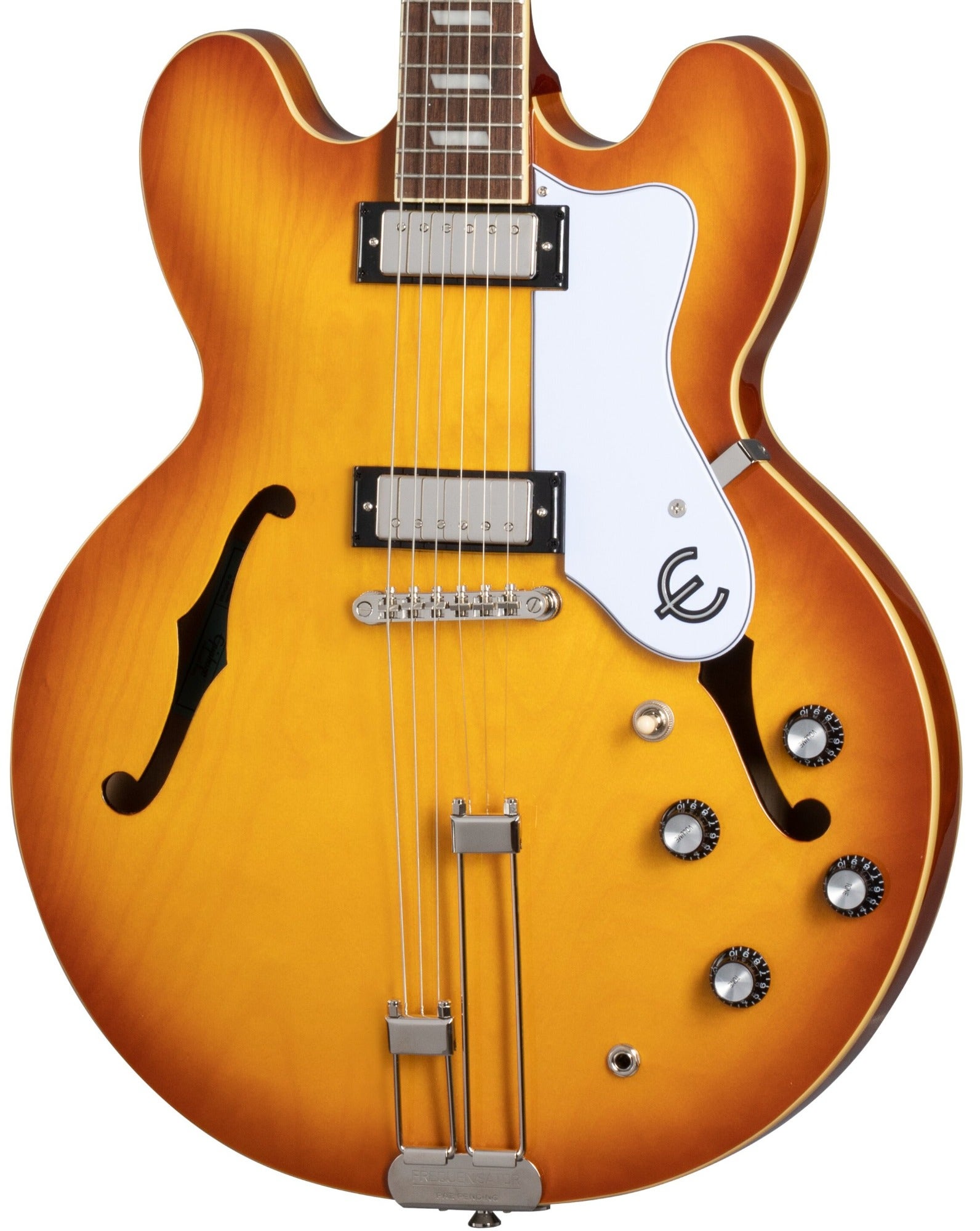 Epiphone Riviera Semi Hollow Archtop Royal Tan with Bag