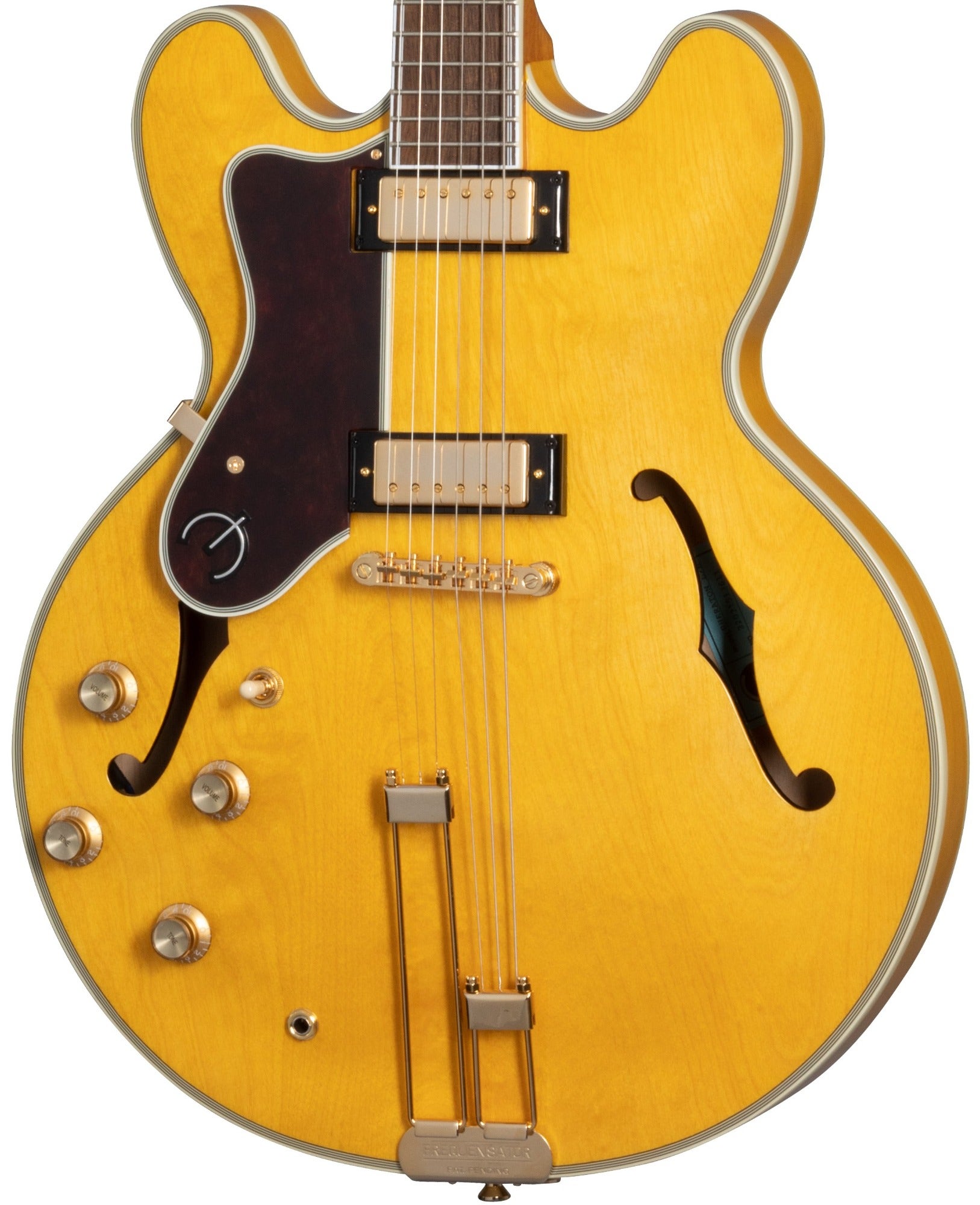 Epiphone Sheraton Left Handed Electric Guitar Natural with Bag