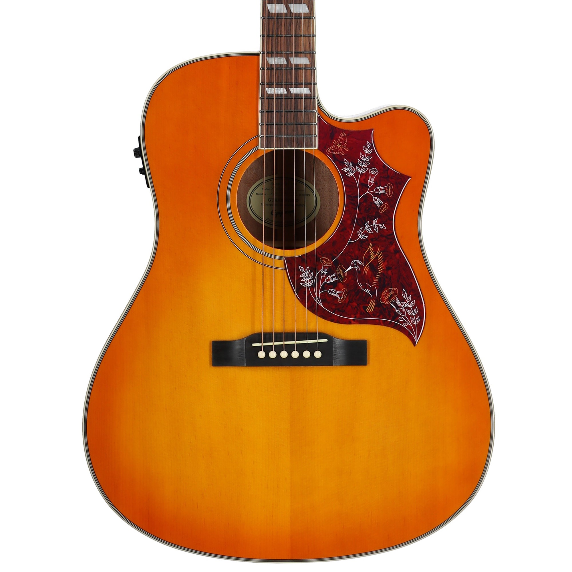 Epiphone Hummingbird Studio EC Acoustic Electric Guitar with Bag