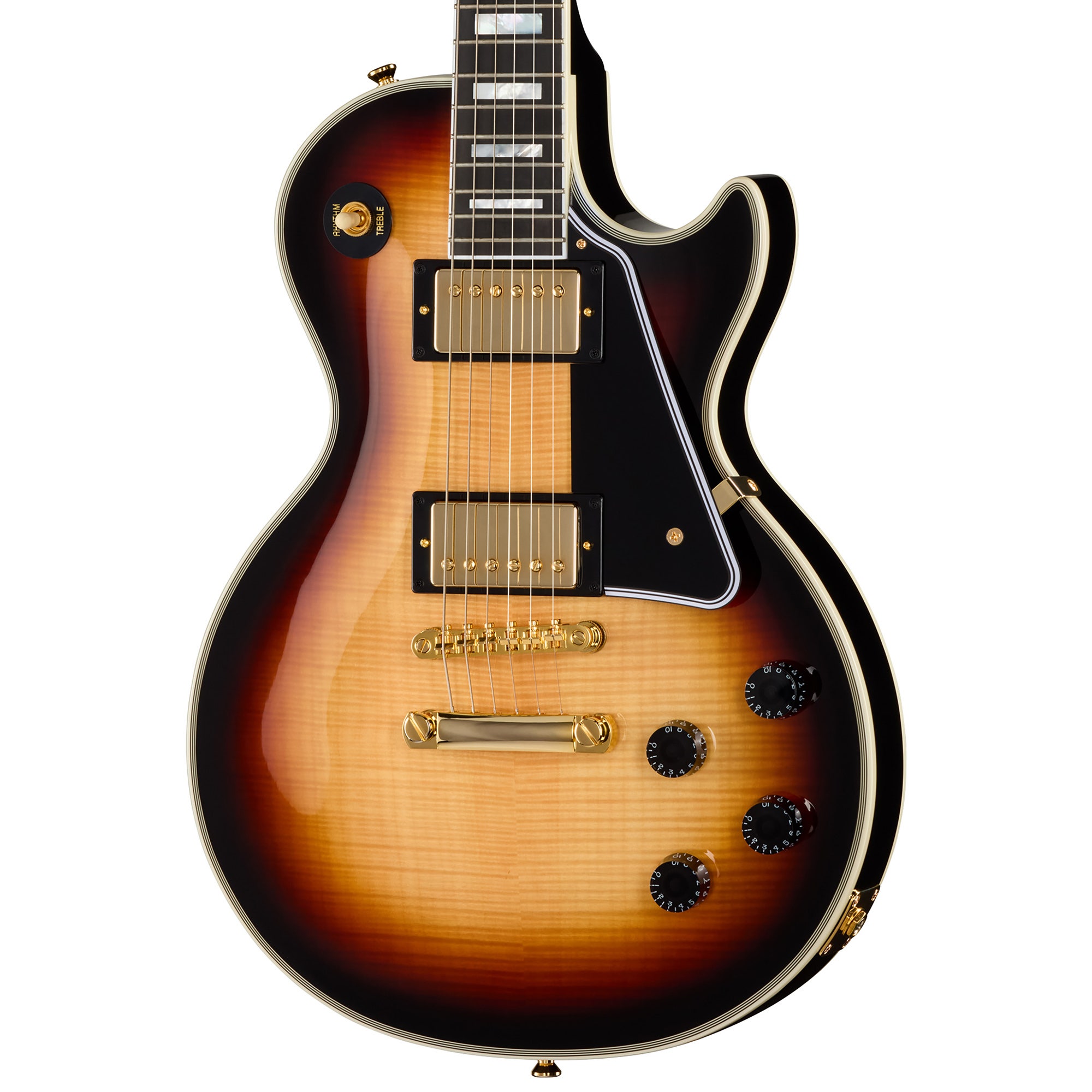 Epiphone Inspired by Custom Les Paul Custom Sedona Burst with Case