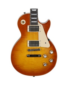 Epiphone Inspired by Gibson Custom 1960 Les Paul Standard Reissue Guitar with Case Iced Tea Burst