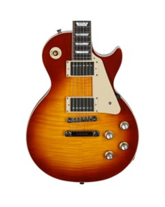 Epiphone Inspired by Gibson Custom 1960 Les Paul Standard Guitar with Case Washed Cherry Sunburst
