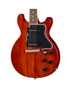 Epiphone Inspired by Gibson Custom 1960 Les Paul Special DC Reissue Guitar with Case Cherry Red