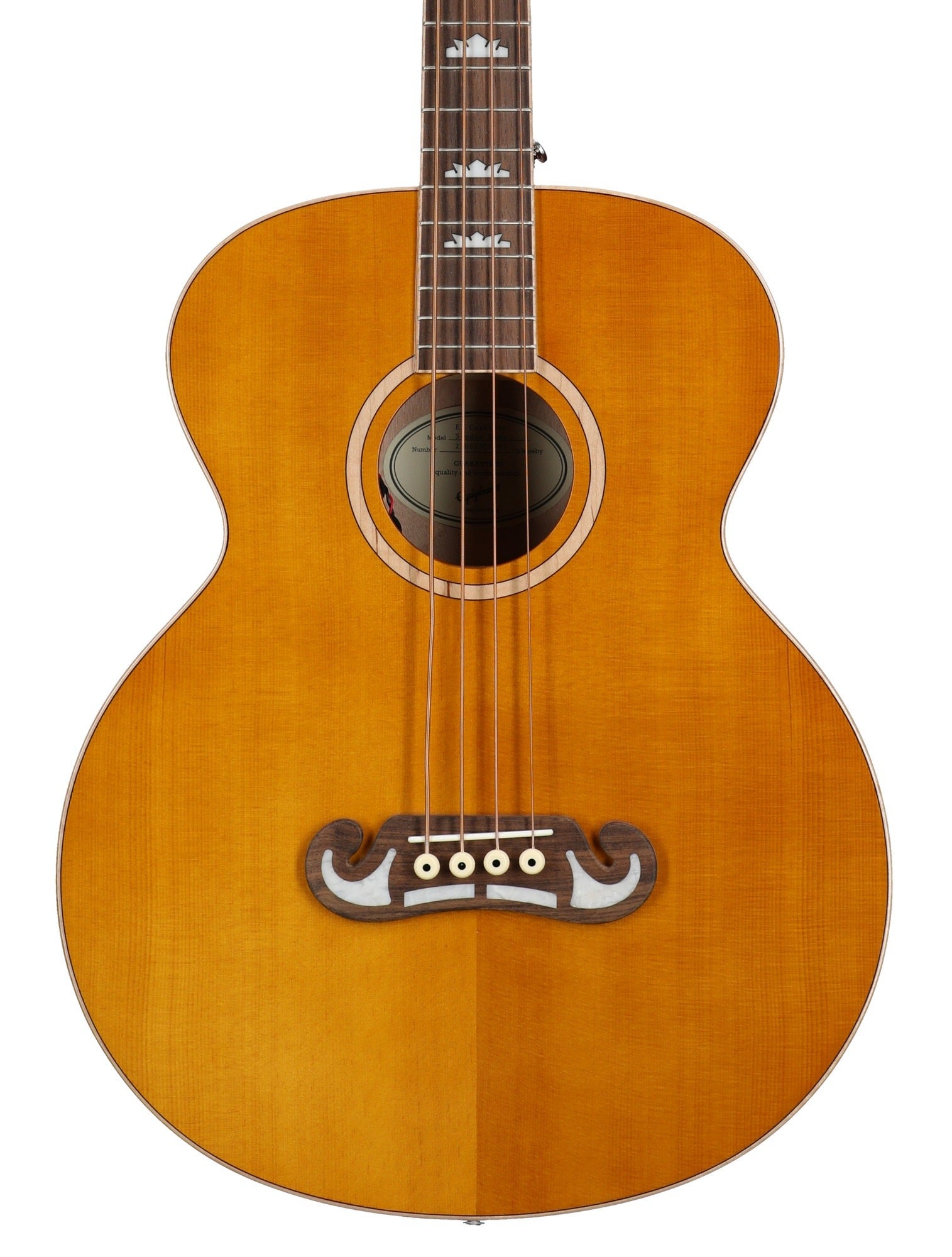 Epiphone El Capitan J200 Studio Bass Acoustic Electric Guitar