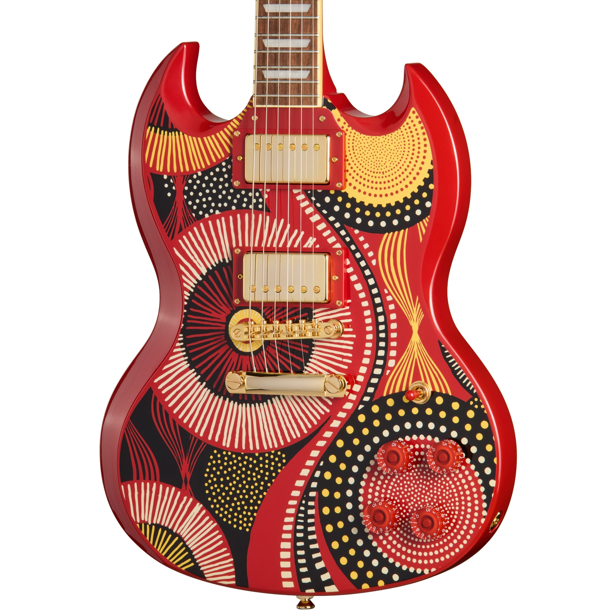 Epiphone Inspired by Gibson Fatoumata Diawara SG Guitar with Case