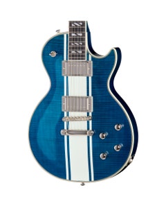 Epiphone Exclusive Run Futura Les Paul Custom Shelby Blue with Bag