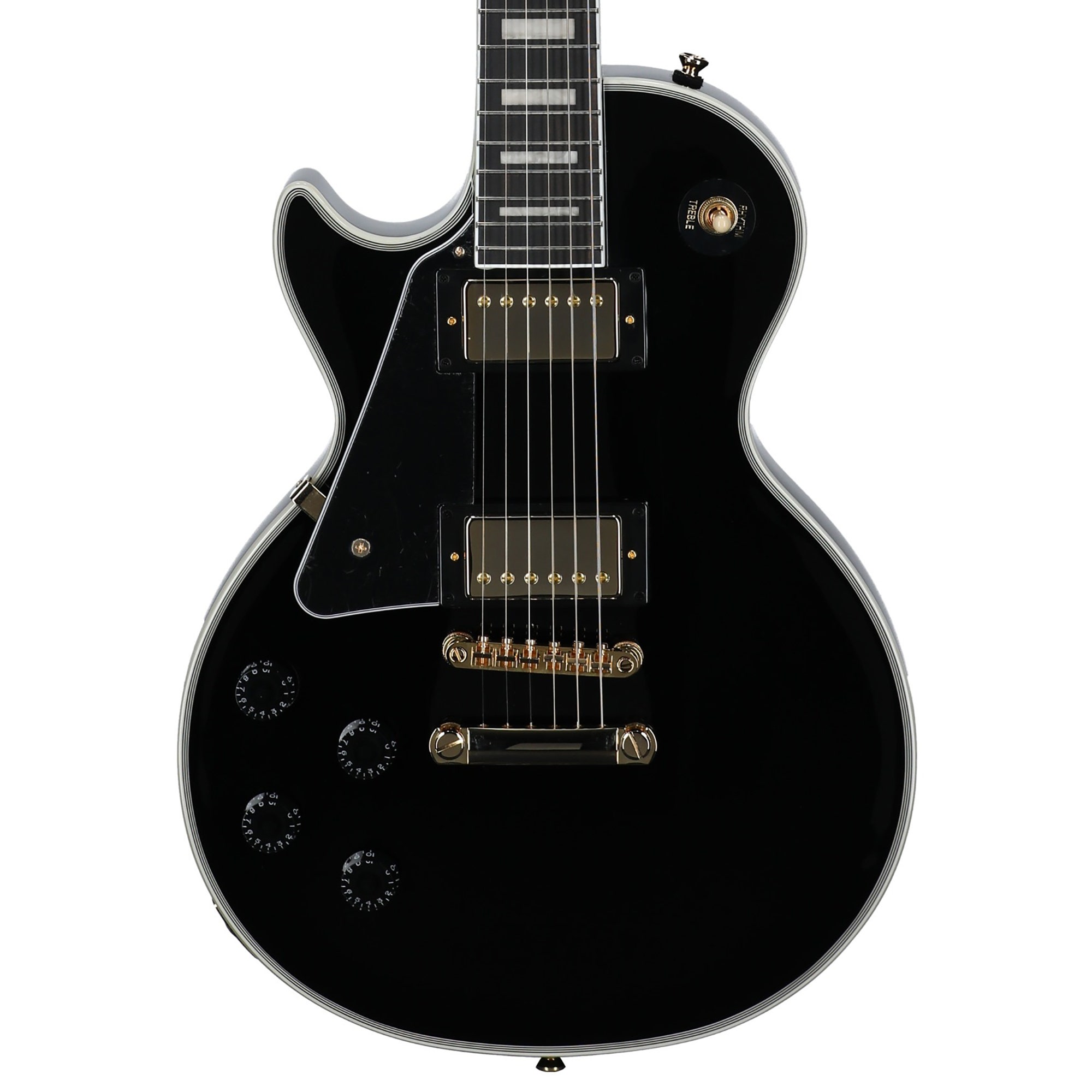 Epiphone Inspired by Gibson Les Paul Custom Left Handed Guitar with Bag