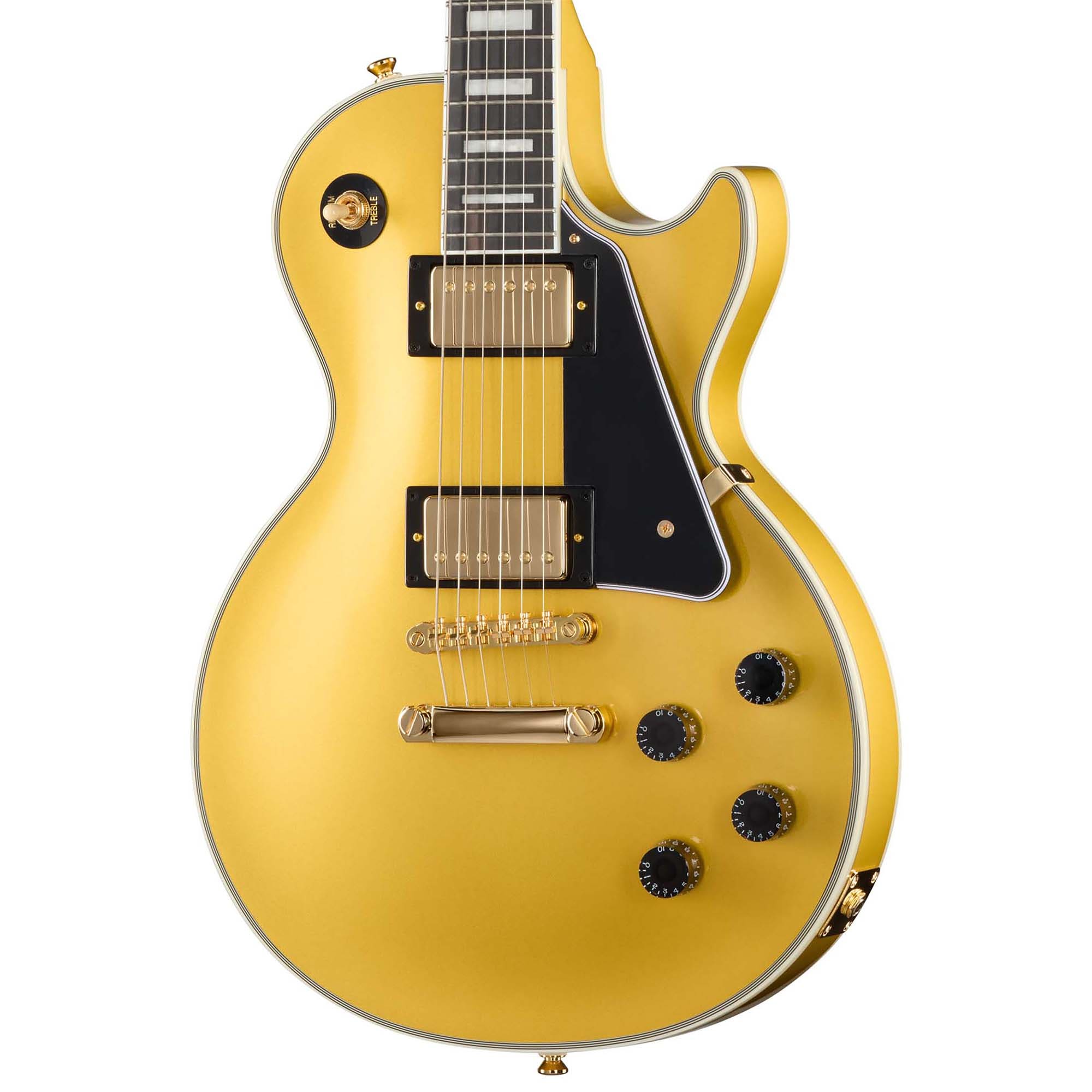 Epiphone Inspired by Gibson Les Paul Custom Double Gold Guitar with Bag