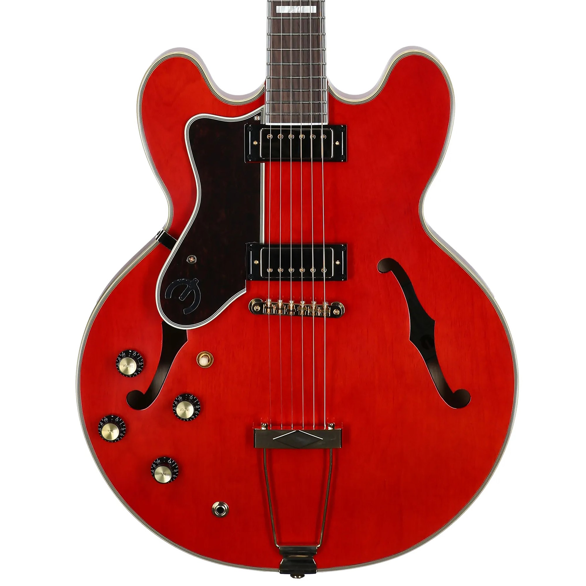 Epiphone Masterbilt Gem Archer Sheraton Left-Handed Semi Hollow Body Guitar with Case