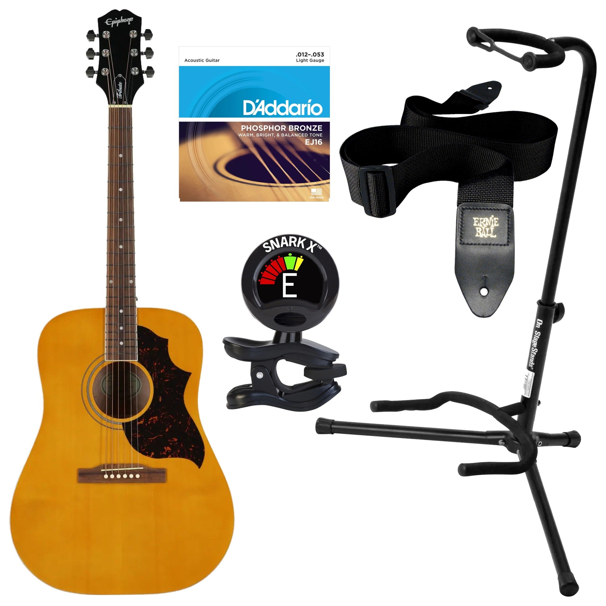 Epiphone Hummingbird Tribute Acoustic Guitar Package