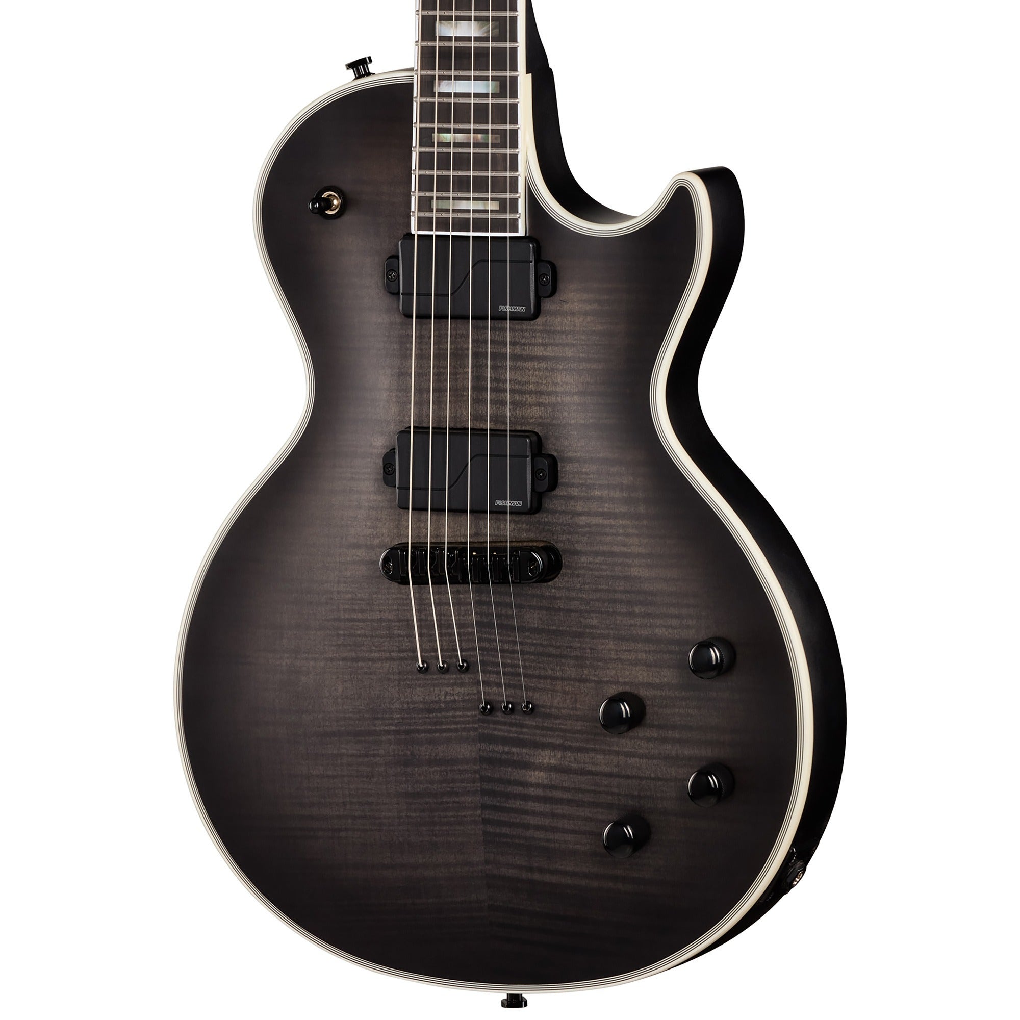Epiphone Les Paul Prophecy Guitar with Soft Case Obsidian Storm Satin