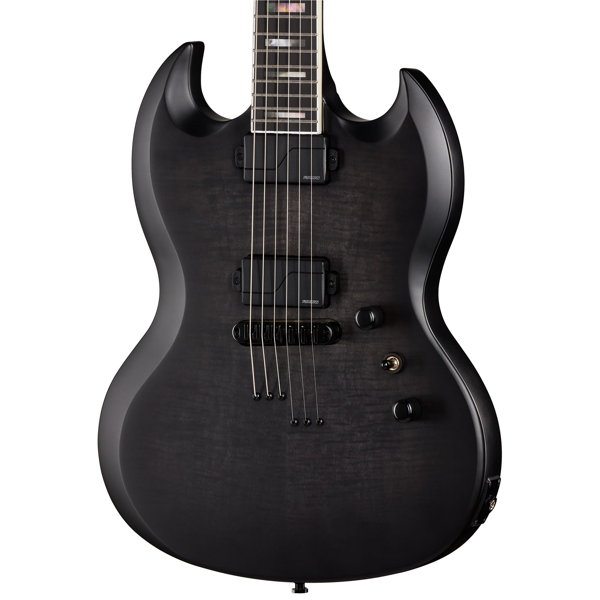 Epiphone SG Prophecy Guitar with Soft Case Obsidian Storm Satin