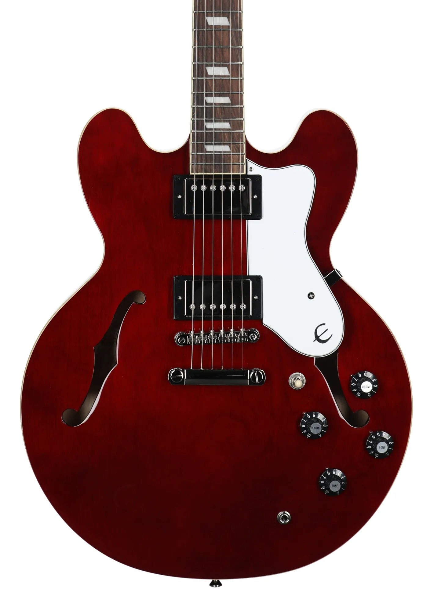 Epiphone Noel Gallagher Riviera Guitar Dark Wine Red with Case