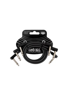 Ernie Ball Flex Patch Cable 3 Pack 1 Foot
