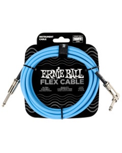 Ernie Ball Flex Instrument Cable Straight to Angle 10 Feet