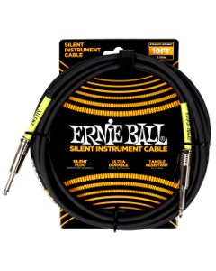 Ernie Ball Silent Instrument Cable Black