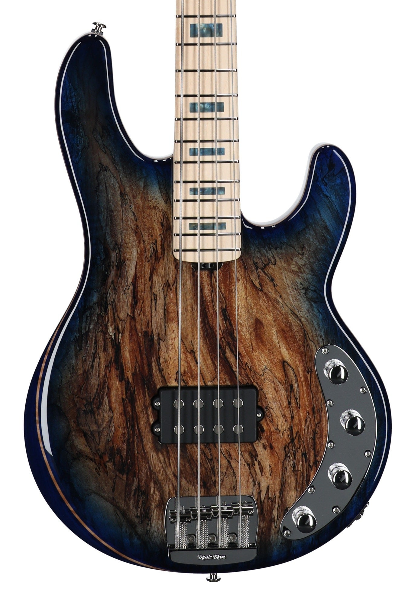Ernie Ball Music Man BFR StingRay Special Bass Guitar with Mono Case Paua