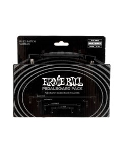 Ernie Ball P06462 Flex Patch Cables Pedalboard Pack