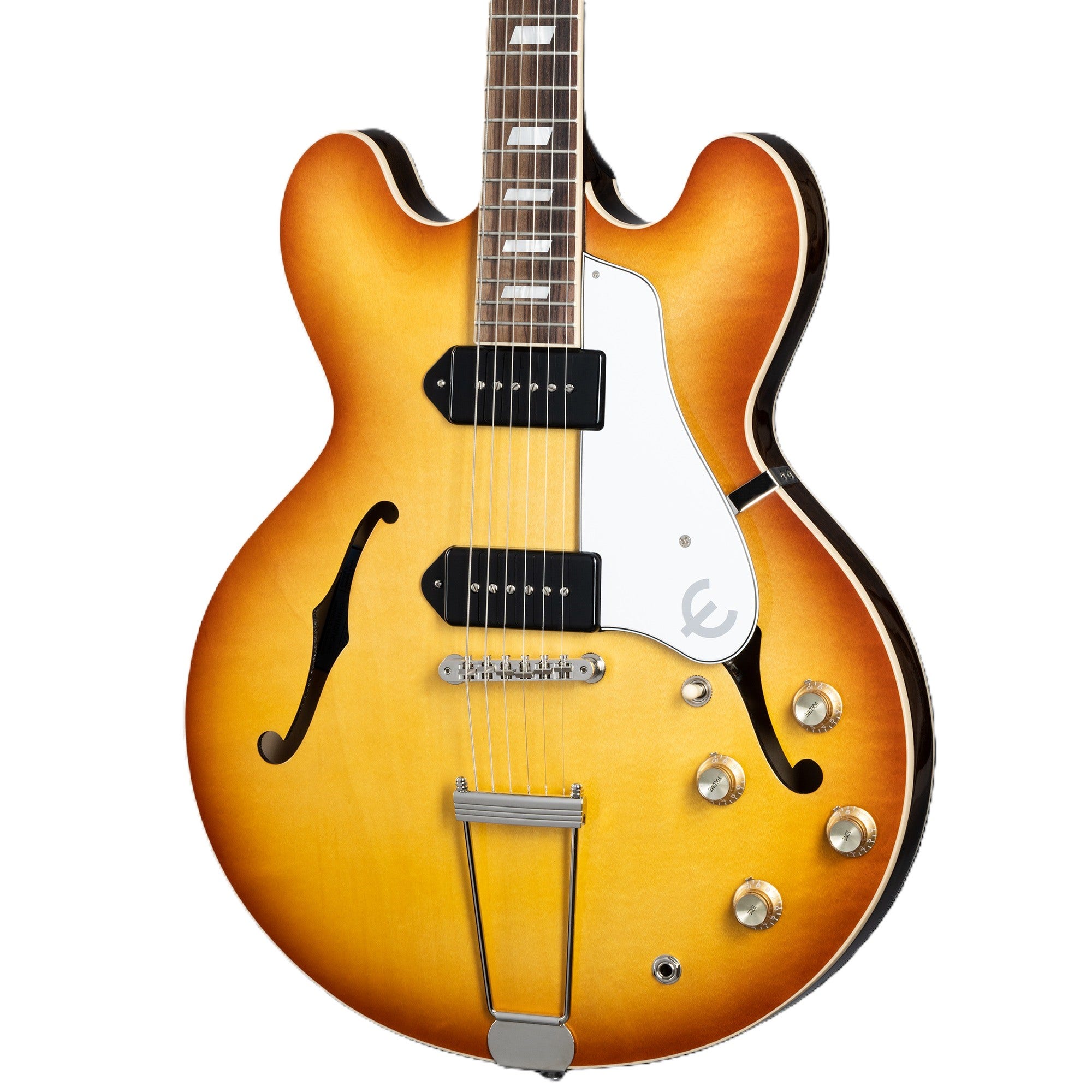Epiphone USA Casino Hollowbody Guitar P90 Pickups Royal Tan with Case