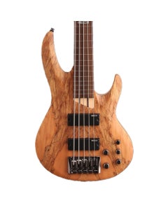 ESP LTD B205SM-FL Fretless 5 String Electric Bass Guitar Natural Satin