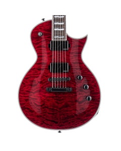 ESP LTD Deluxe EC-1000QM Electric Guitar See Thru Black Cherry