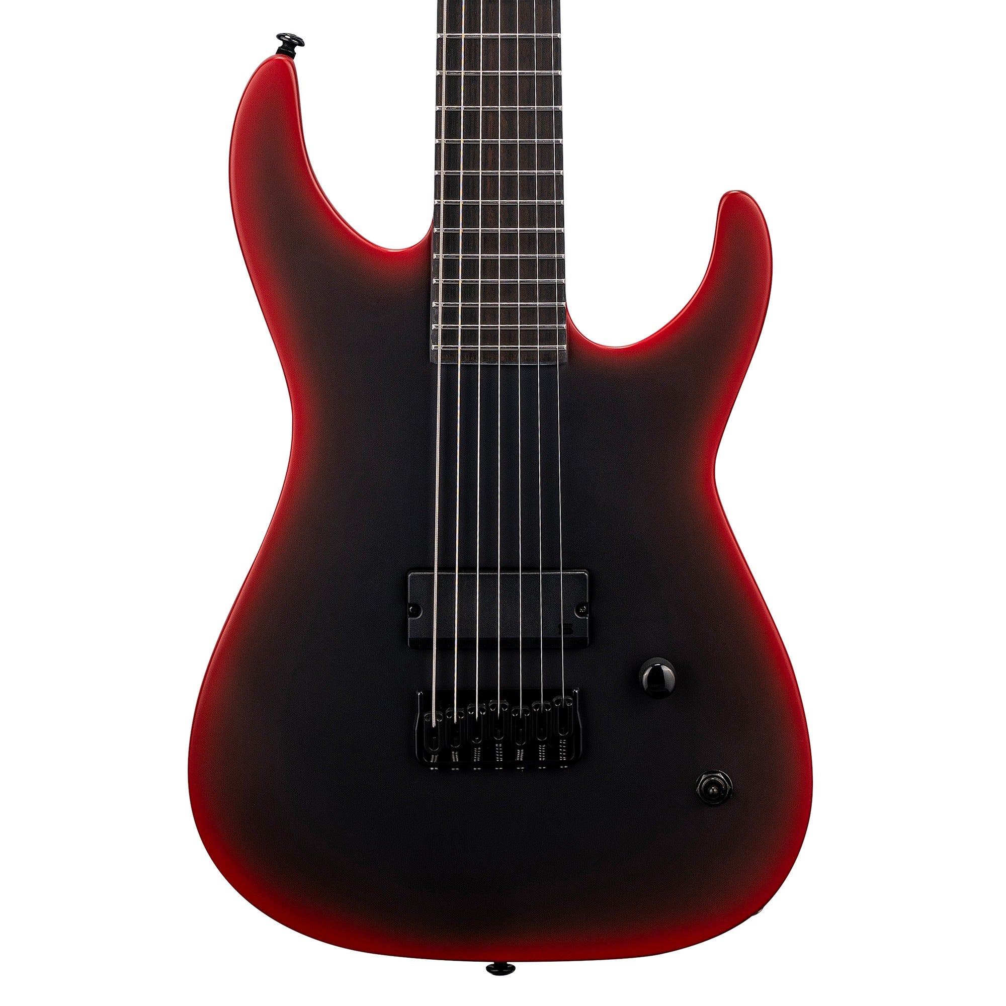 ESP LTD M-7 Black Metal Baritone Electric Guitar