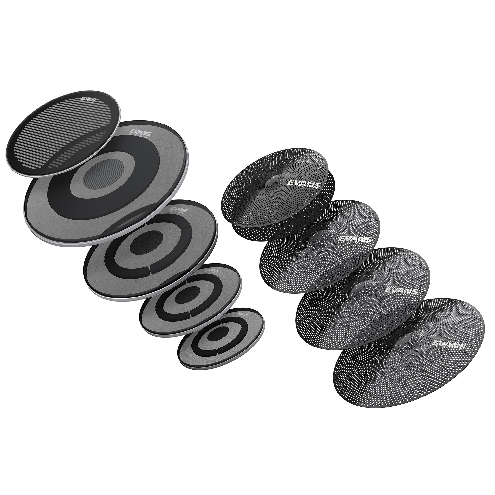 Evans dB One Rock Pack 10/12/16/14 Snare/22 Bass Drum/Cymbals