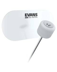 Evans EQ PC2 Poly Double Kick Patch Clear 2 Pack