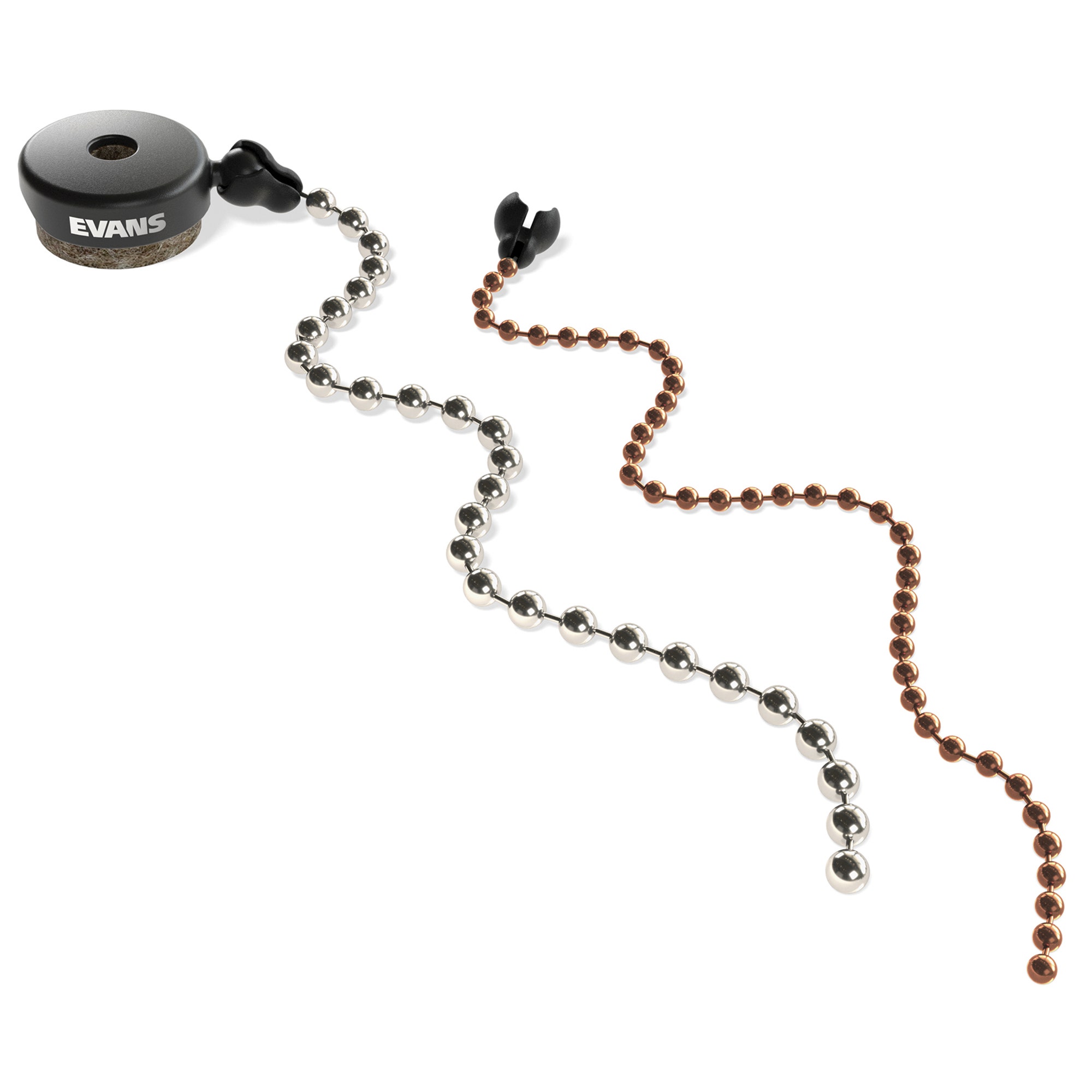 Evans EVCYMSZ1 Two Chain Cymbal Sizzler