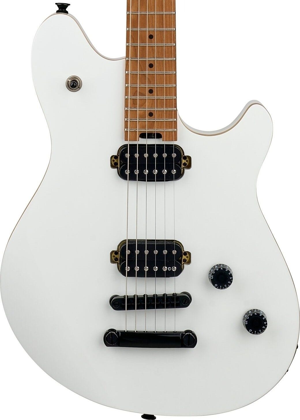 EVH Eddie Van Halen Wolfgang WG Standard T.O.M. Electric Guitar Cream White