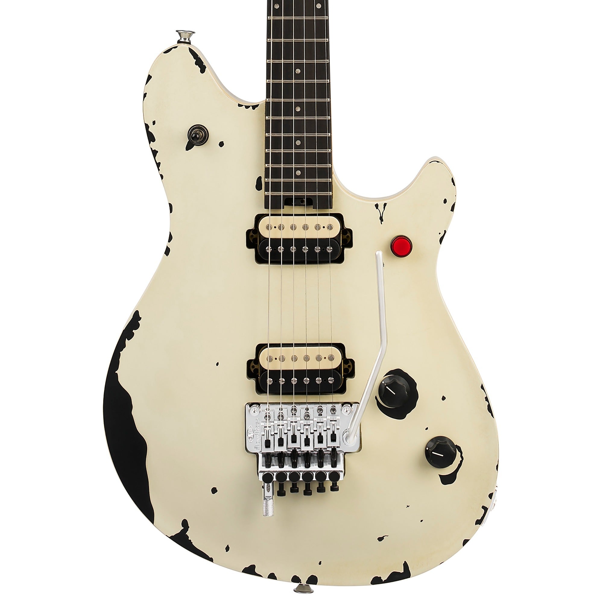 EVH LE Wolfgang Special Striped Ebony Guitar with Gig Bag
