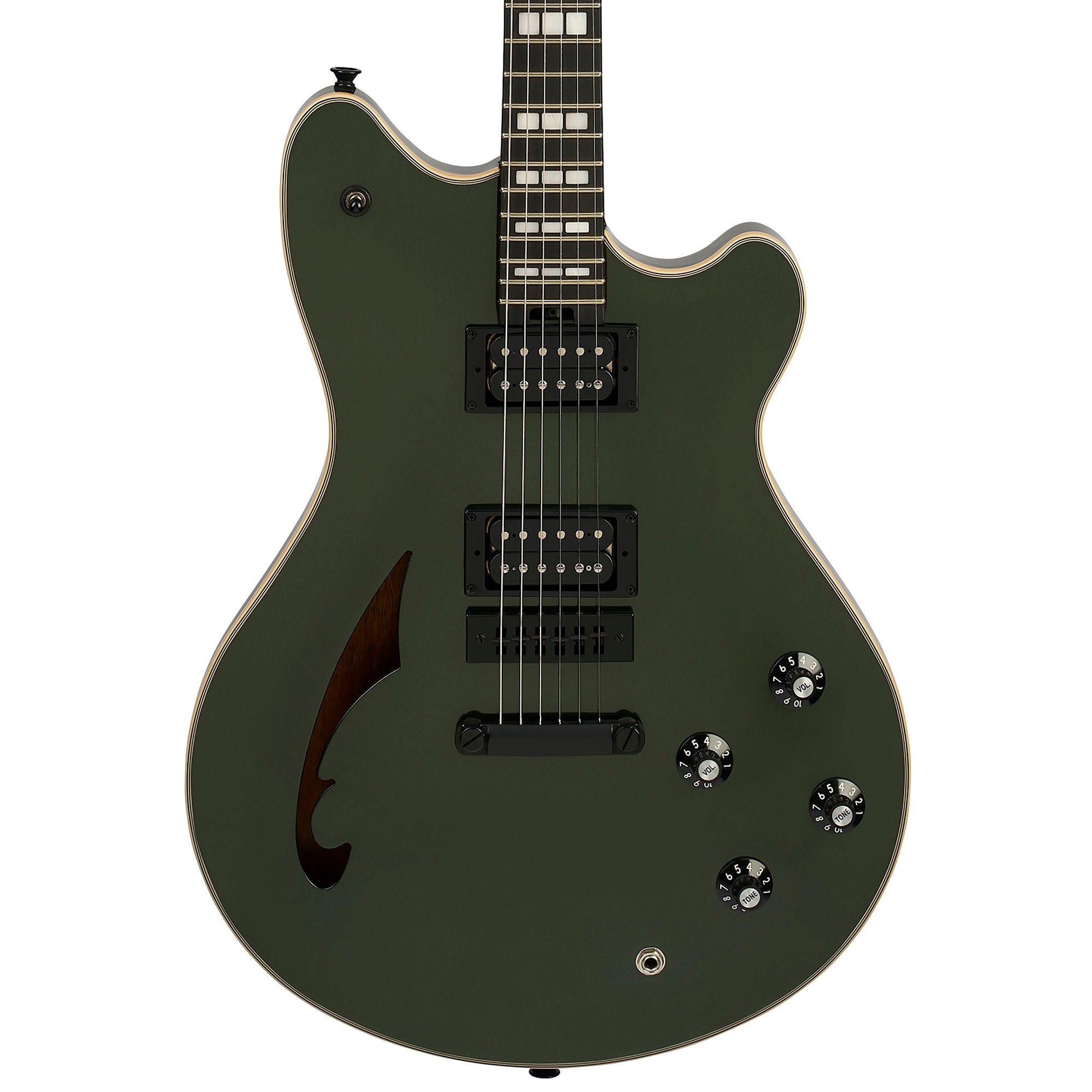 EVH SA-126 Special Ebony Fingerboard Guitar Lambo Green with Gig Bag
