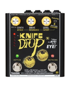 Eventide Knife Drop Fuzz and Octave Pedal