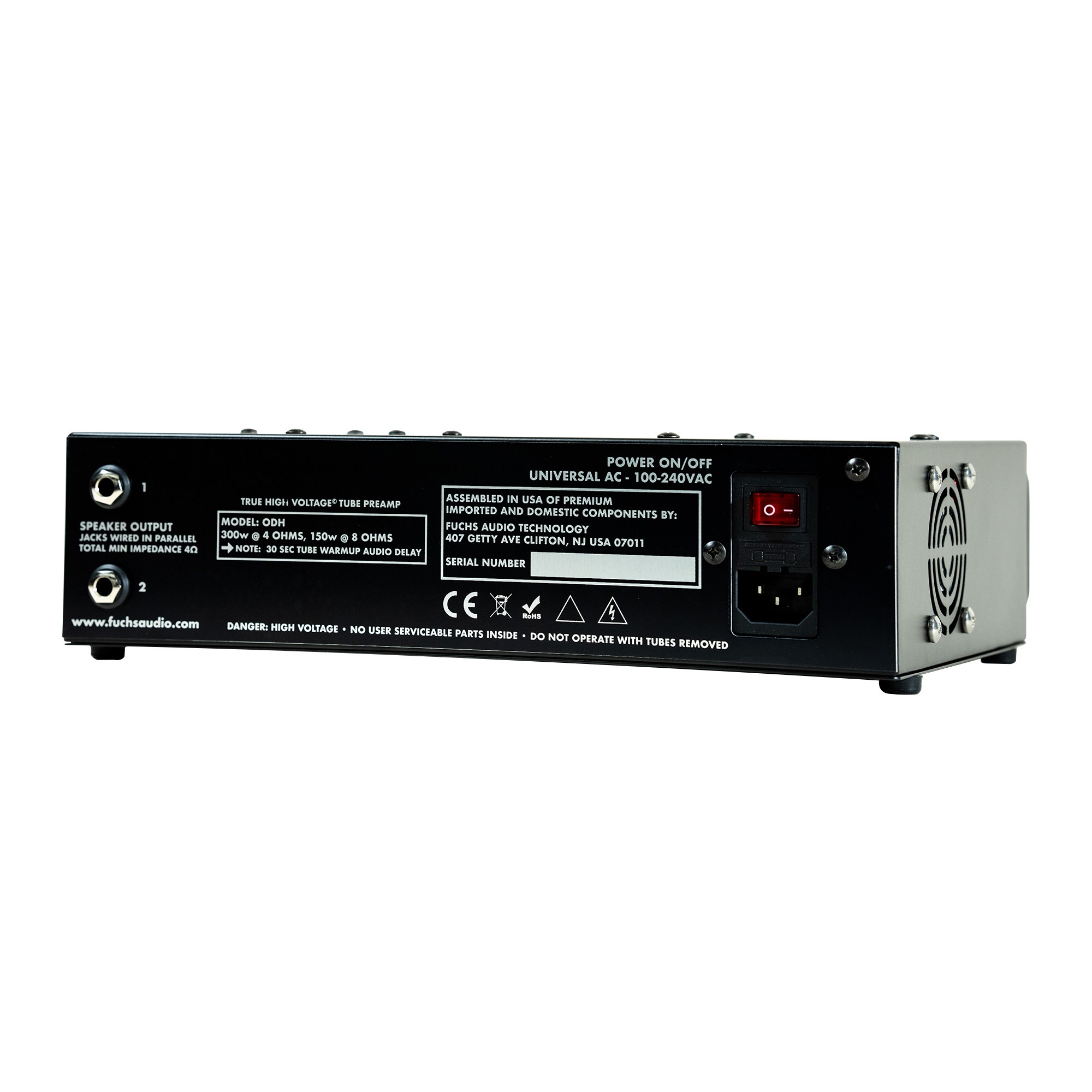Fuchs ODH Hybrid Guitar Amplifier Head 300 Watts