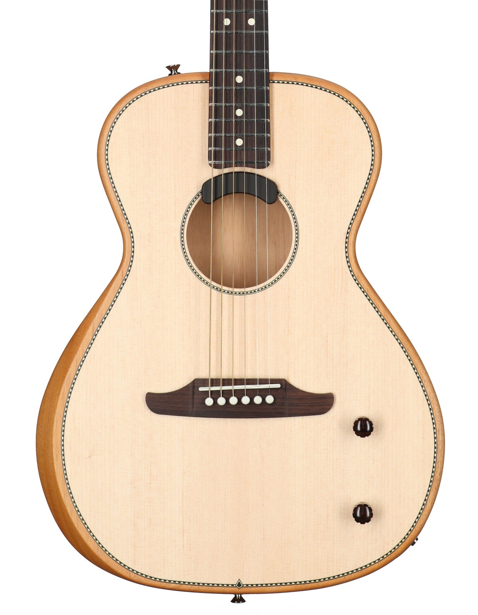 Fender Highway Parlor Thinline Acoustic Electric Guitar with Bag